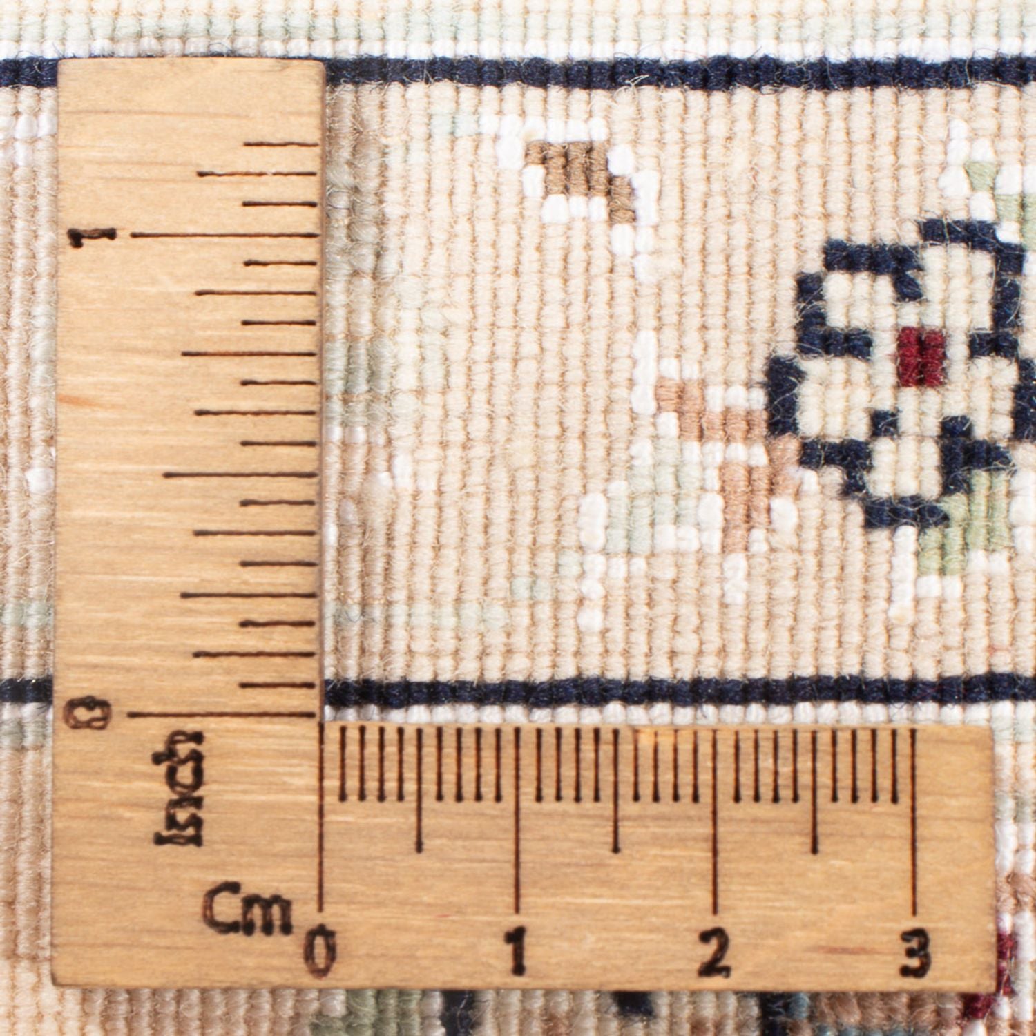 Tapis persan - Nain - Premium - 158 x 108 cm - crème