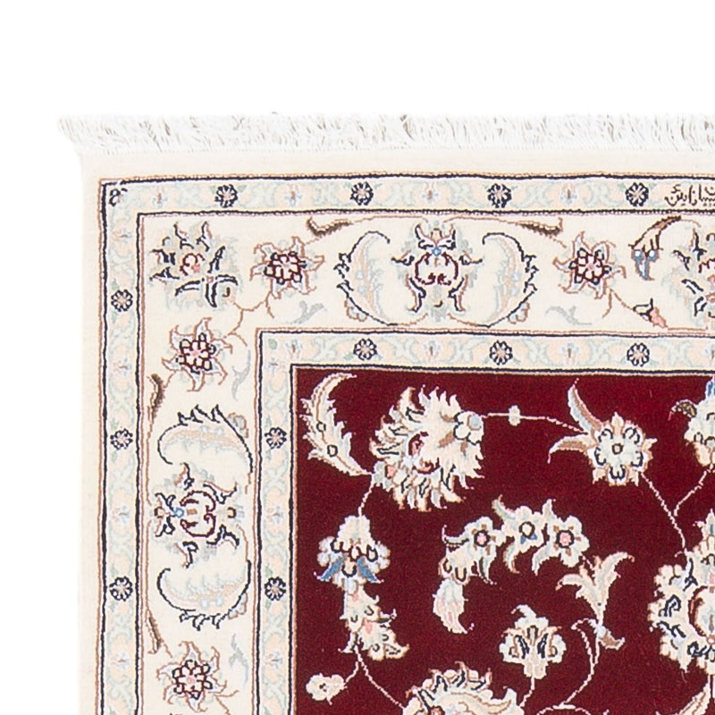 Tapis persan - Nain - Premium - 125 x 84 cm - rouge