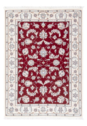 Tapis persan - Nain - Premium - 122 x 82 cm - rouge