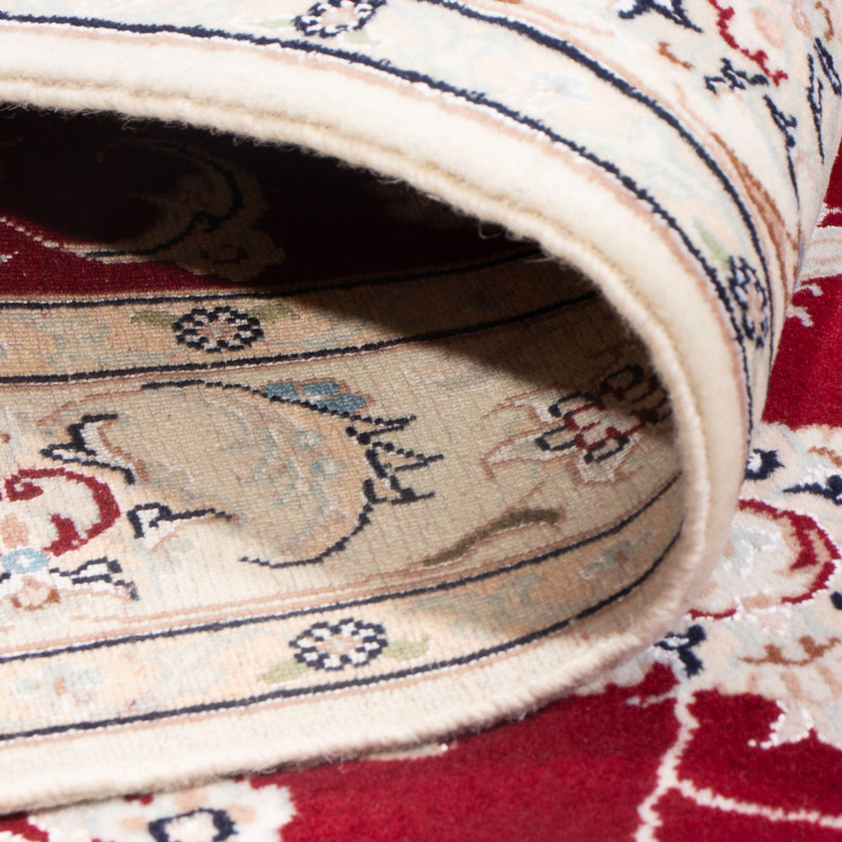 Tapis persan - Nain - Premium - 115 x 80 cm - rouge