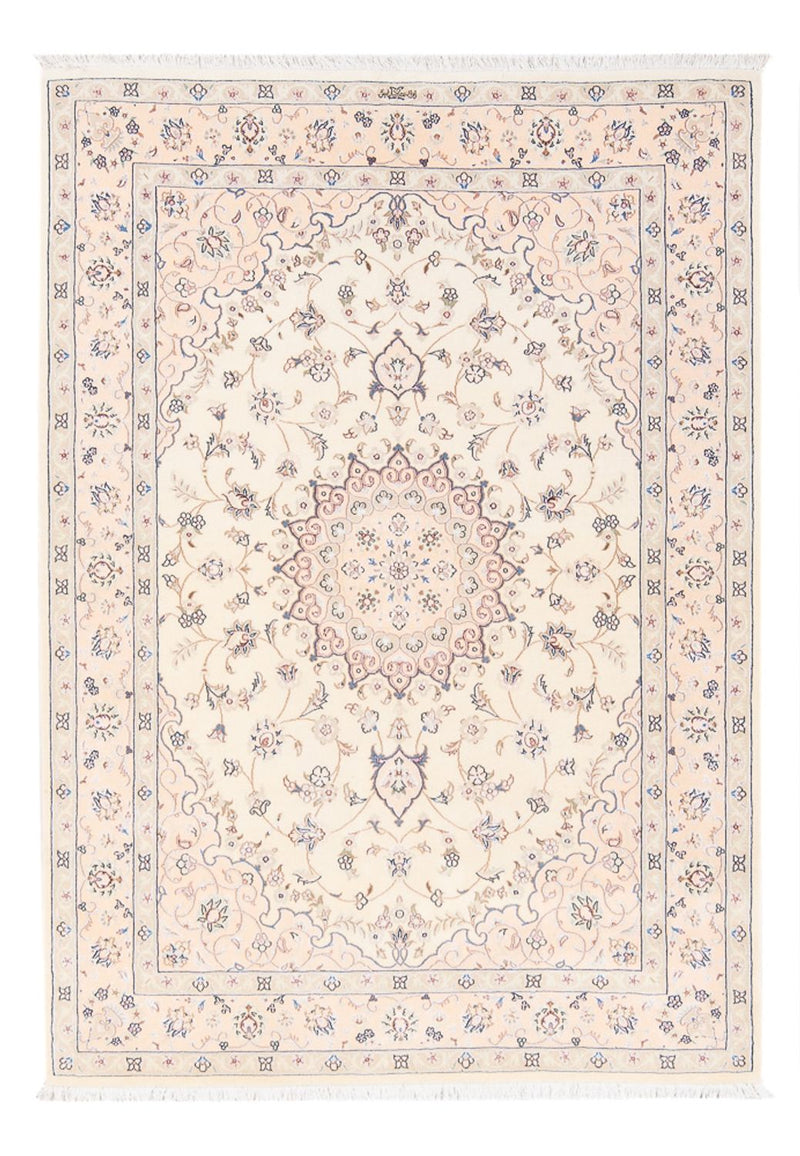 Tapis persan - Nain - Premium - 163 x 108 cm - crème