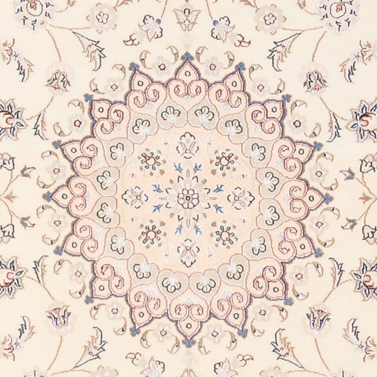 Tapis persan - Nain - Premium - 163 x 108 cm - crème