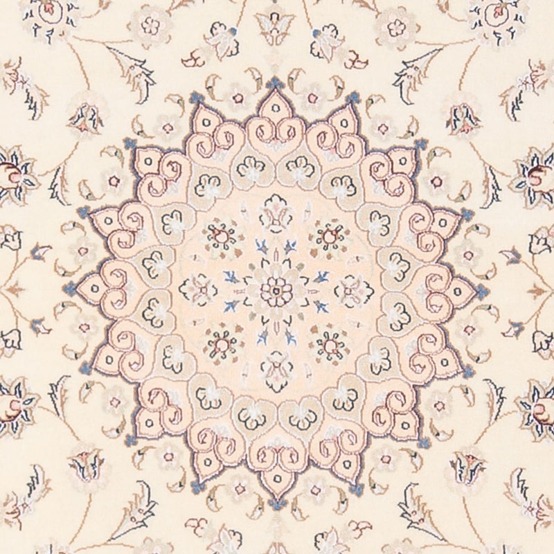 Tapis persan - Nain - Premium - 163 x 108 cm - crème