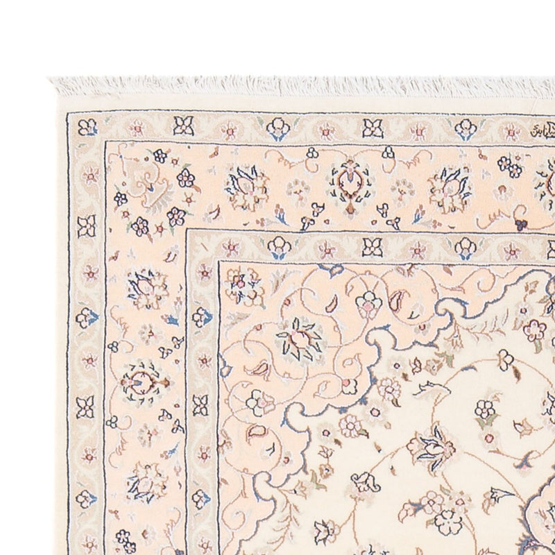 Tapis persan - Nain - Premium - 163 x 108 cm - crème