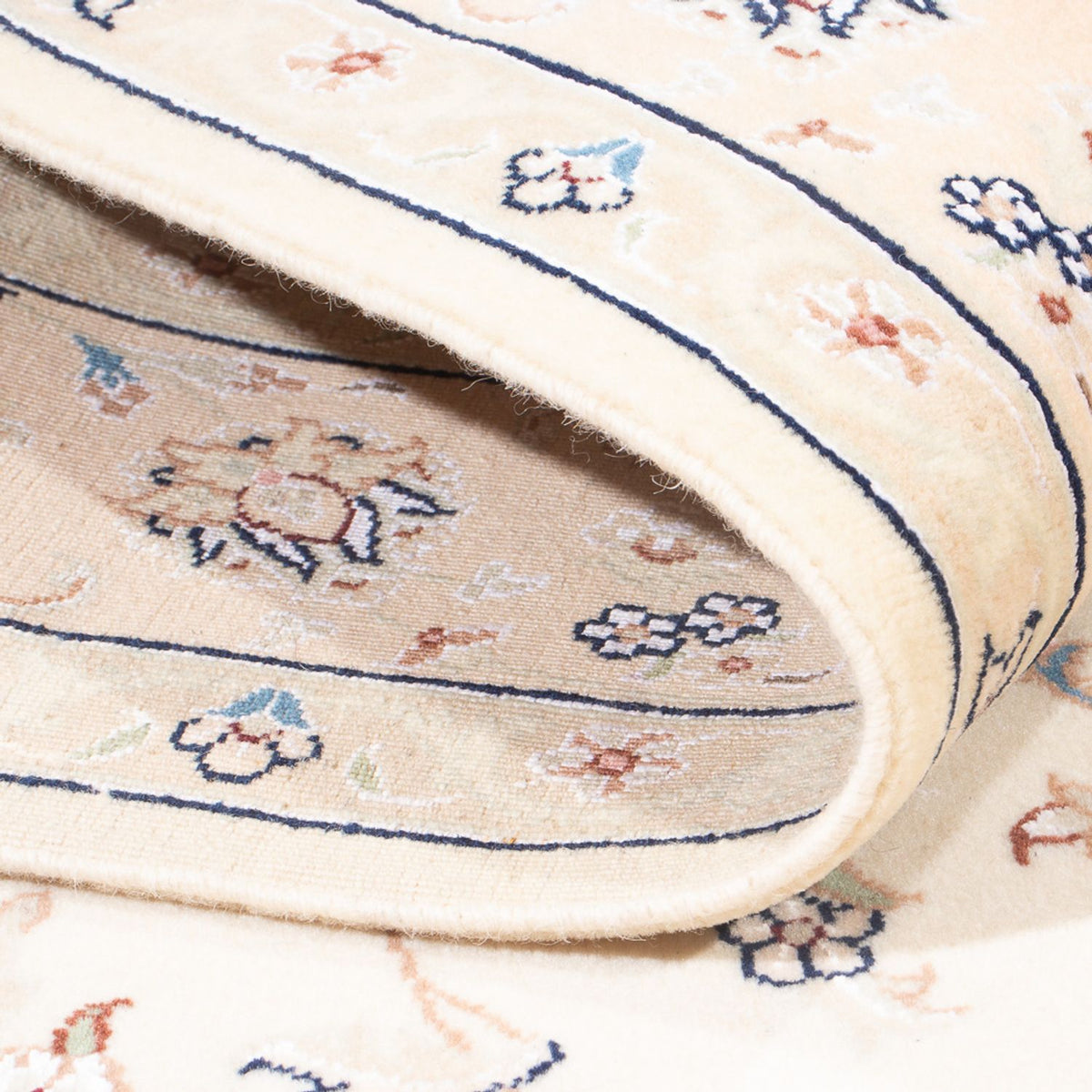 Tapis persan - Nain - Premium - 163 x 108 cm - crème