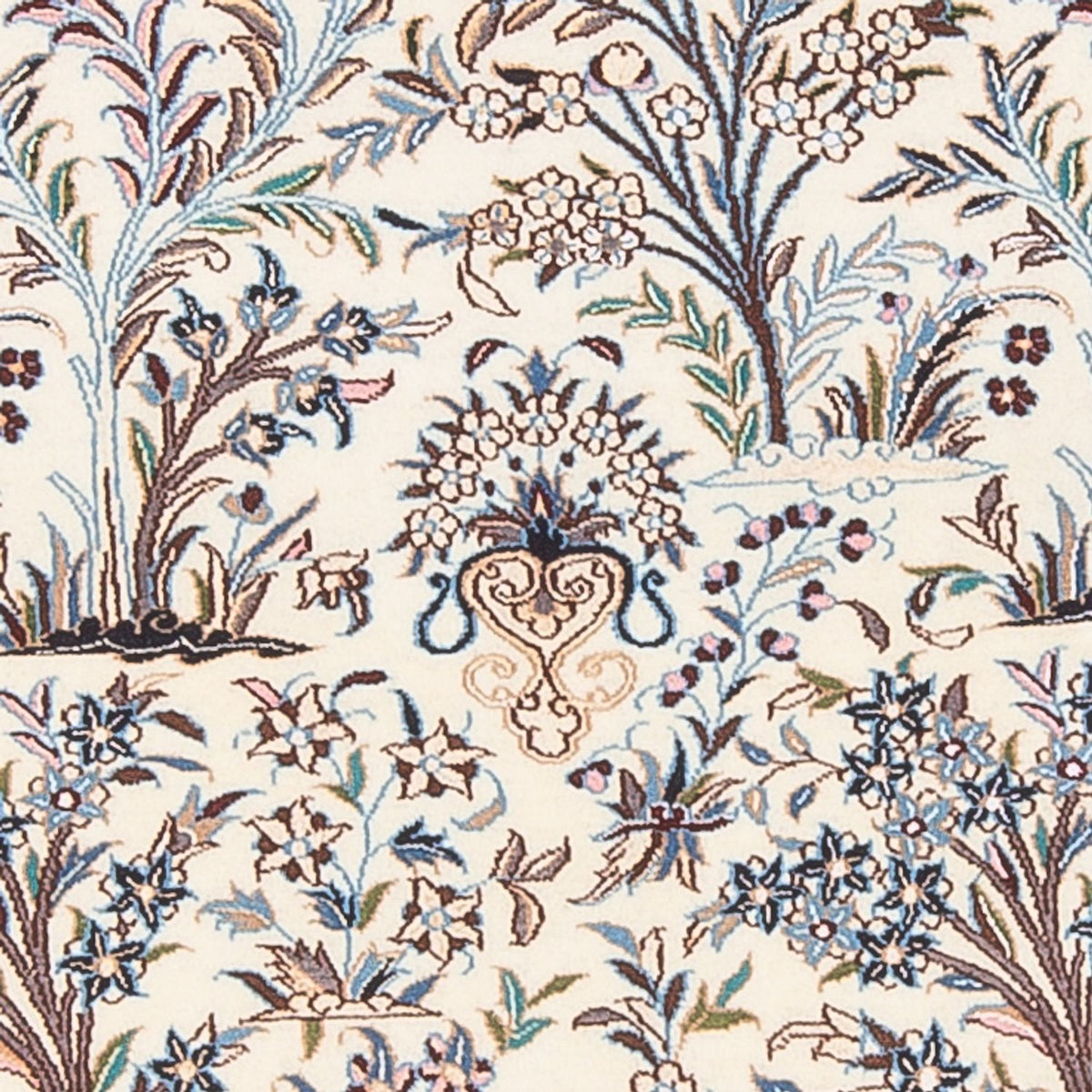 Tapis persan - Nain - Premium - 153 x 104 cm - crème