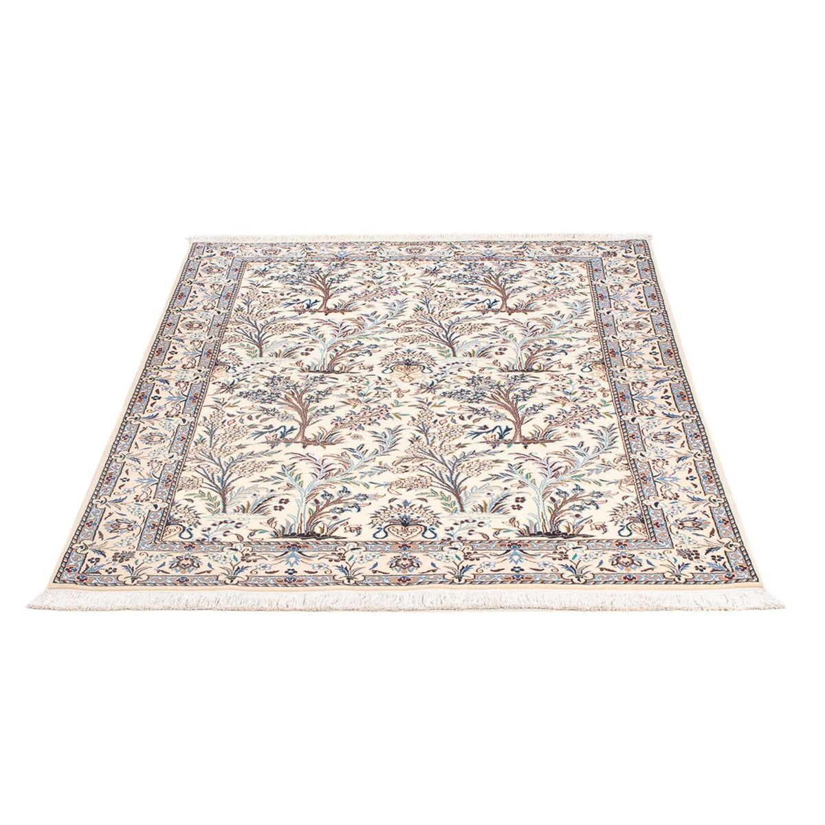 Tapis persan - Nain - Premium - 153 x 104 cm - crème