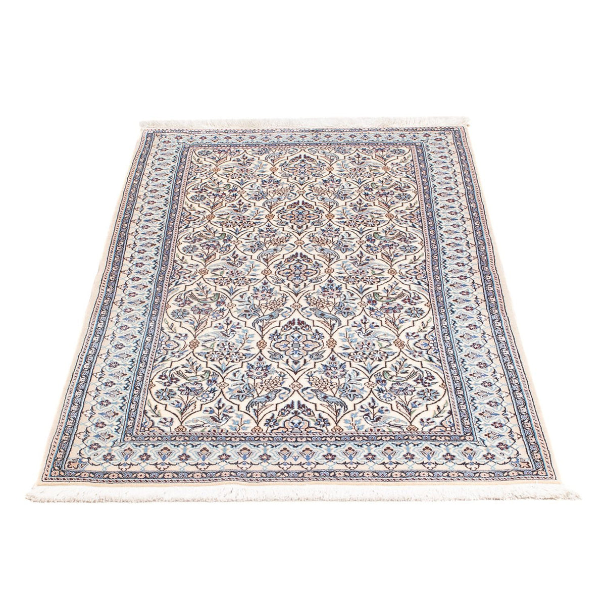 Tapis persan - Nain - Premium - 145 x 71 cm - beige foncé