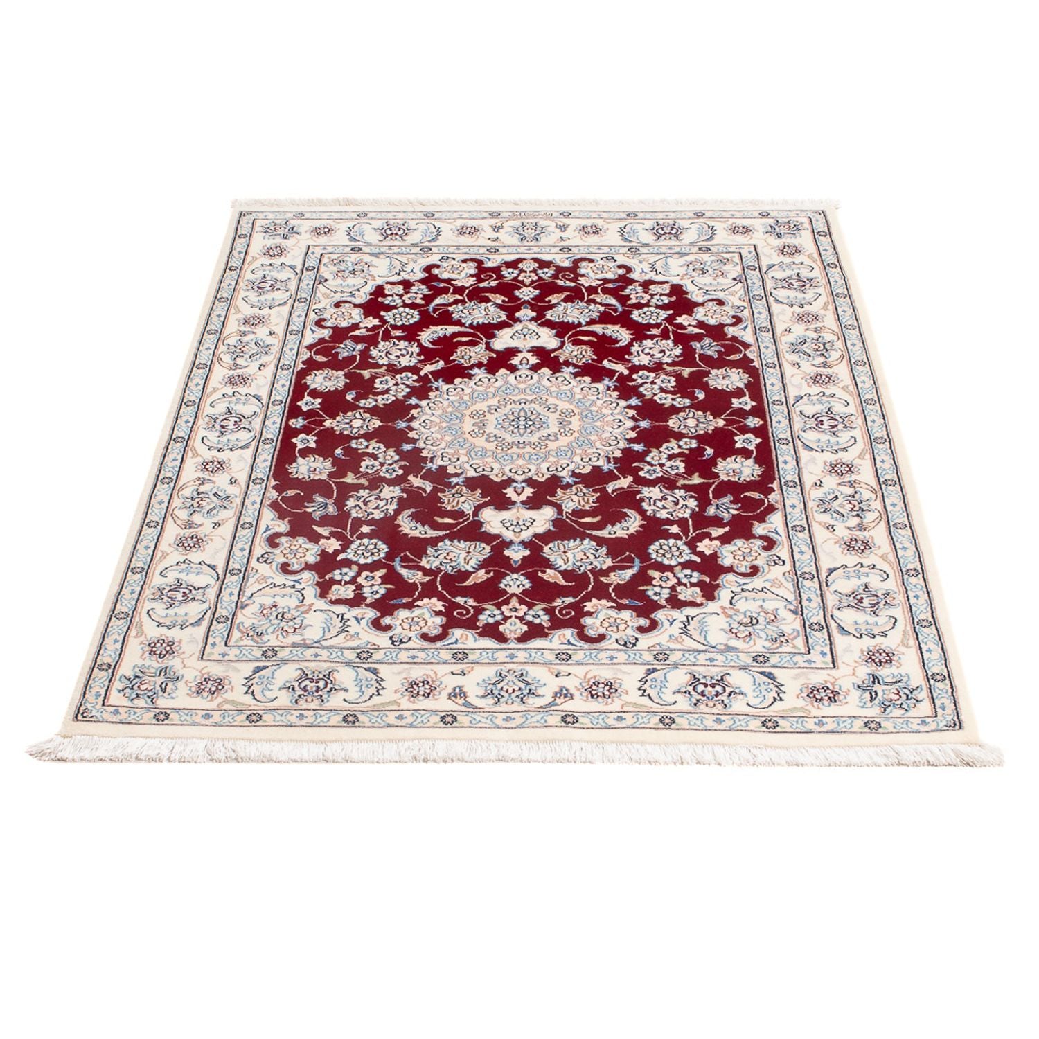 Tapis persan - Nain - Premium - 120 x 80 cm - rouge
