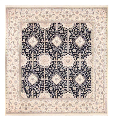 Tapis persan - Nain - 263 x 245 cm - bleu foncé