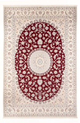 Tapis persan - Nain - 347 x 247 cm - rouge