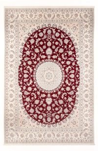 Tapis persan - Nain - 347 x 247 cm - rouge