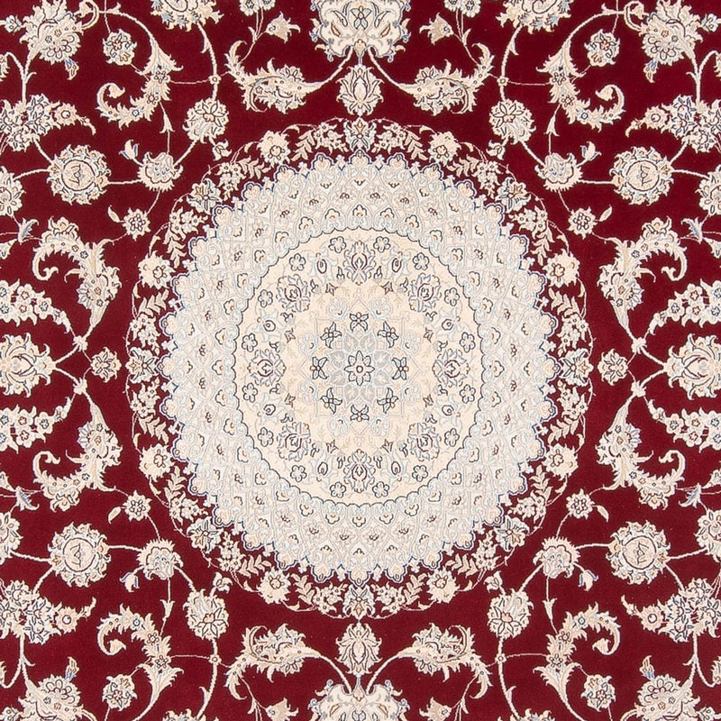 Tapis persan - Nain - 347 x 247 cm - rouge