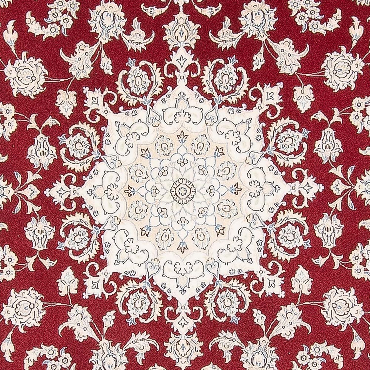 Tapis persan - Nain - 300 x 198 cm - rouge