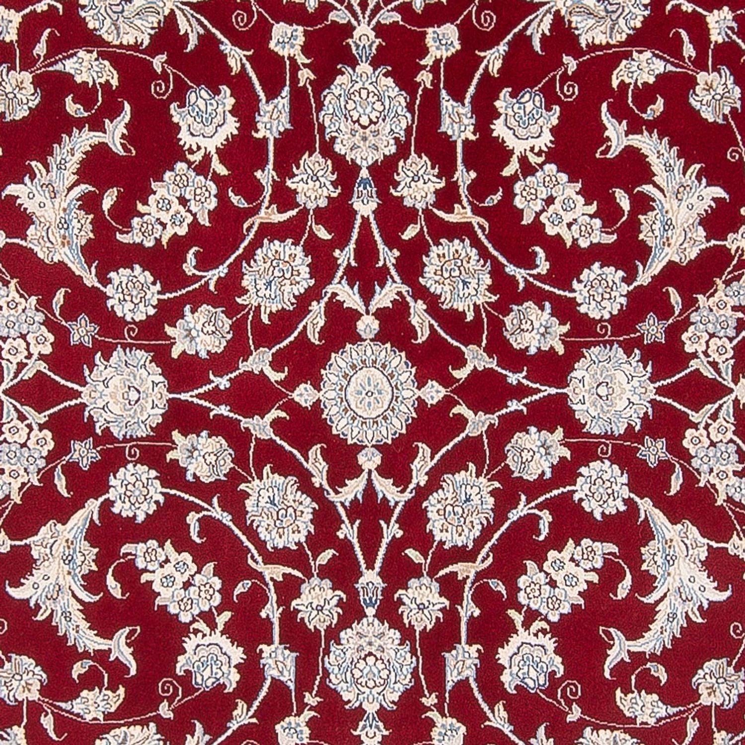 Tapis persan - Nain - 300 x 202 cm - rouge