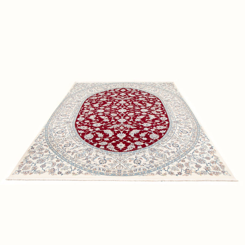 Tapis persan - Nain - 300 x 202 cm - rouge
