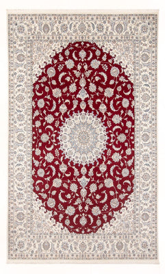 Tapis persan - Nain - 298 x 196 cm - rouge