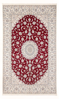 Tapis persan - Nain - 298 x 196 cm - rouge