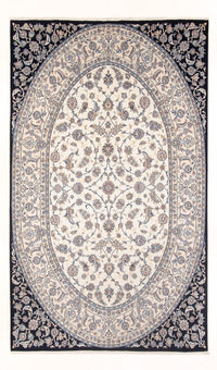 Tapis persan - Nain - 315 x 198 cm - crème