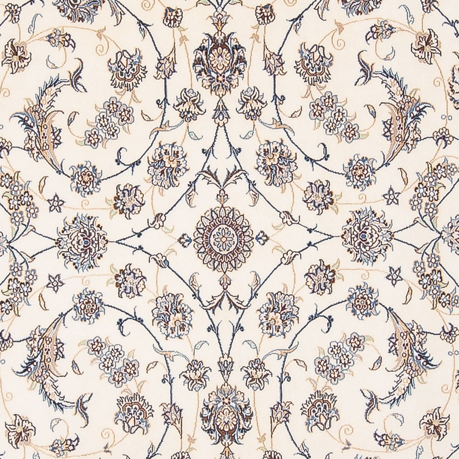 Tapis persan - Nain - 315 x 198 cm - crème