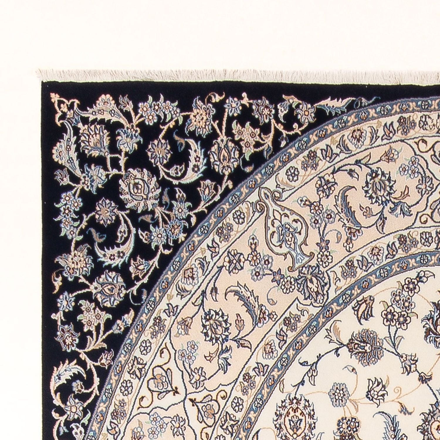 Tapis persan - Nain - 315 x 198 cm - crème
