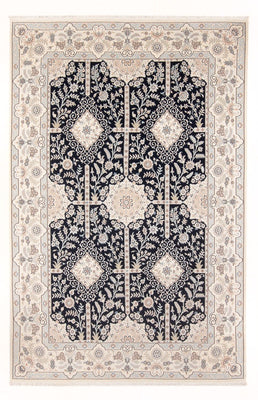Tapis persan - Nain - Premium - 294 x 198 cm - bleu foncé