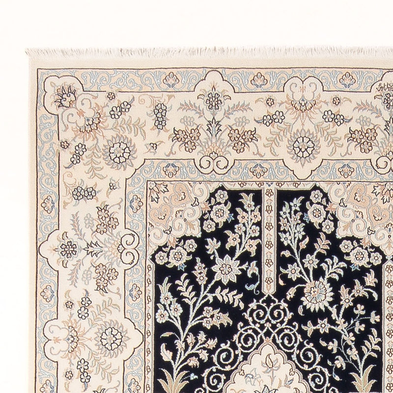 Tapis persan - Nain - Premium - 294 x 198 cm - bleu foncé