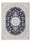 Tapis persan - Nain - Premium - 196 x 150 cm - bleu foncé