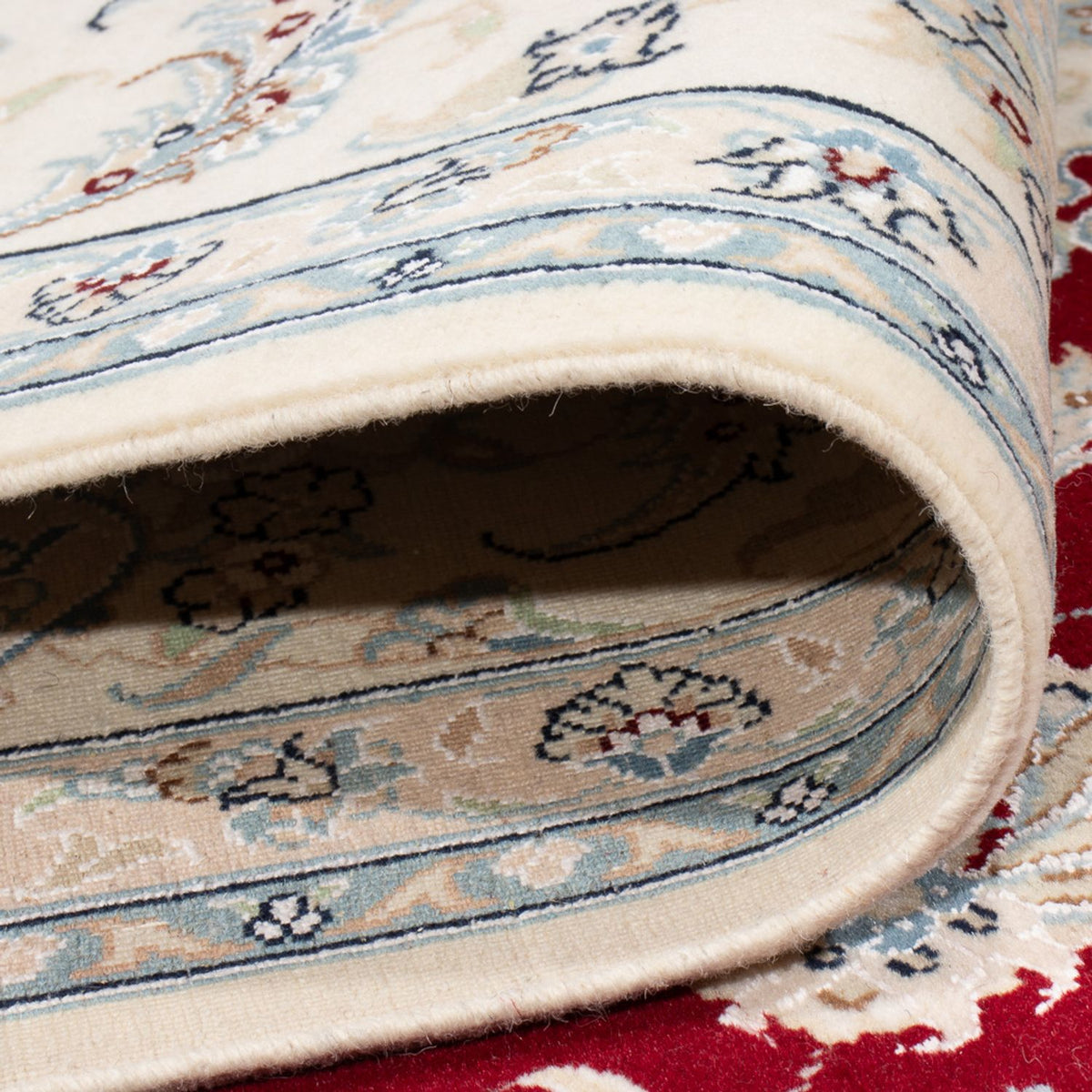 Tapis persan - Nain - Premium - 290 x 200 cm - rouge