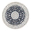Tapis persan - Nain - Premium ronde  - 150 x 150 cm - bleu foncé