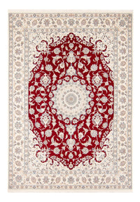 Tapis persan - Nain - 242 x 168 cm - rouge