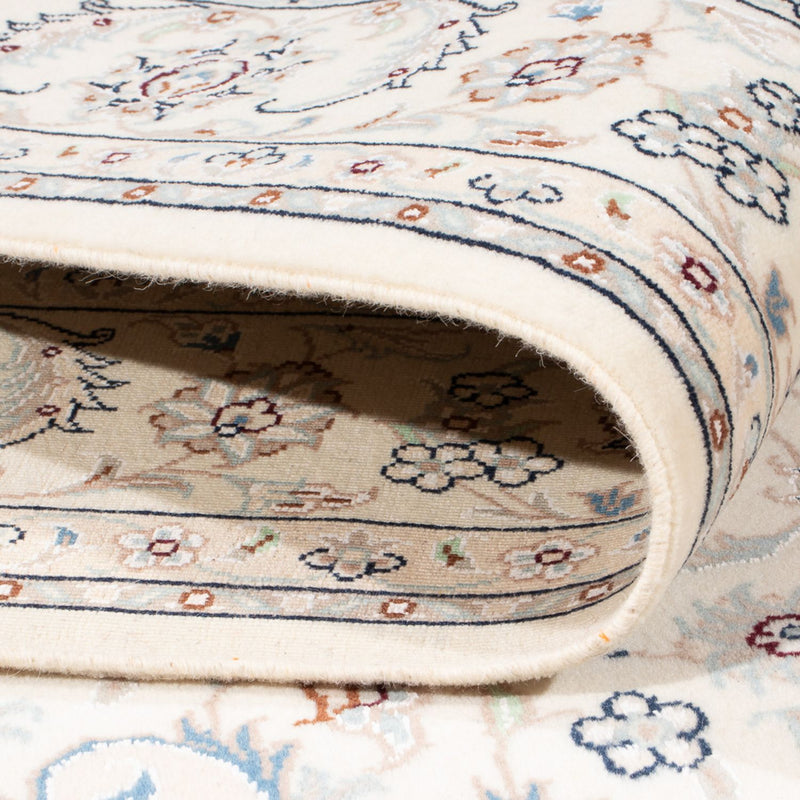 Tapis persan - Nain - Premium - 204 x 150 cm - crème