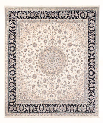 Tapis persan - Nain - Premium - 270 x 251 cm - crème