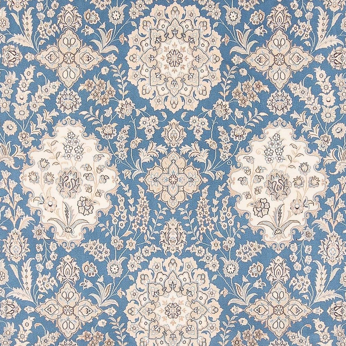 Tapis persan - Nain - Premium - 348 x 245 cm - bleu clair
