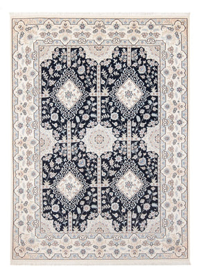 Tapis persan - Nain - Premium - 205 x 153 cm - bleu foncé