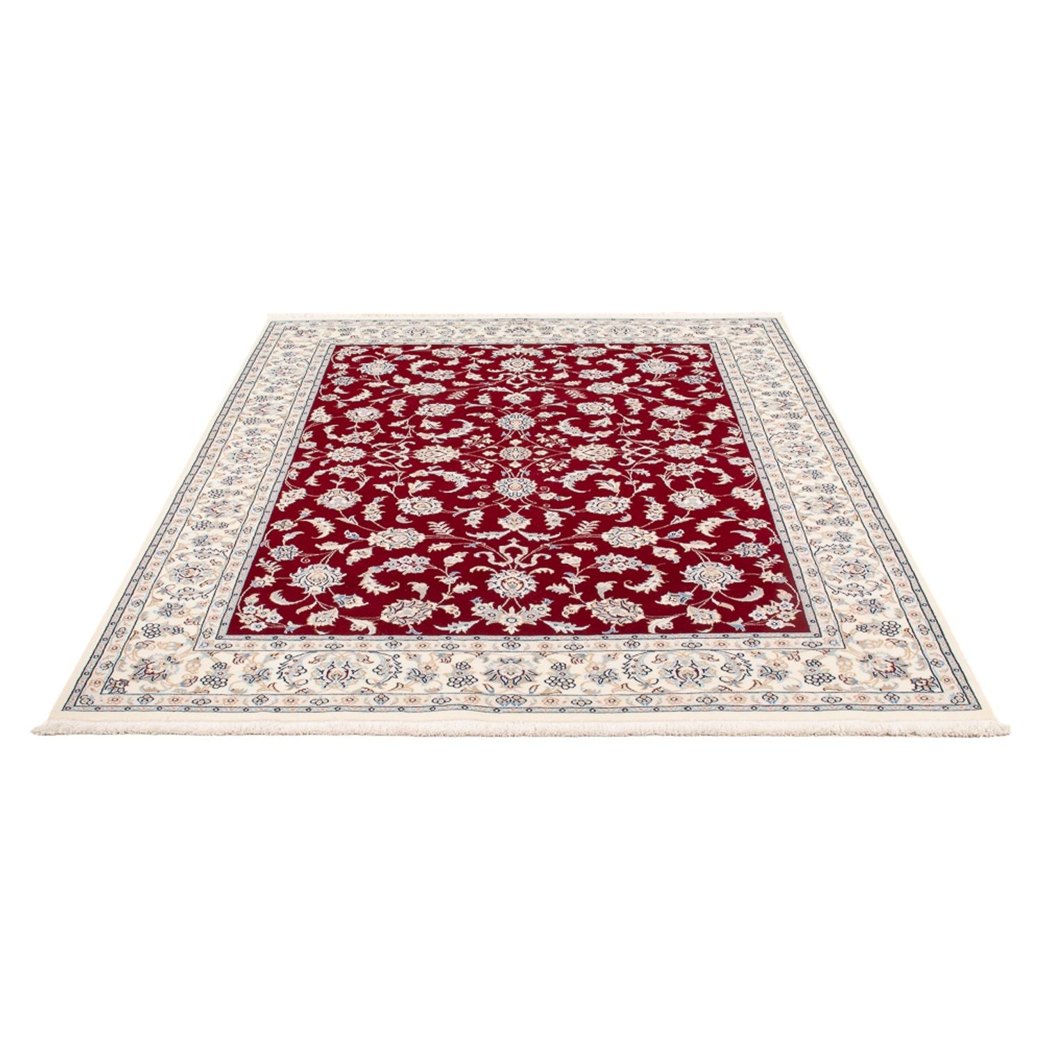 Tapis persan - Nain - Premium - 198 x 149 cm - rouge