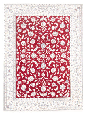Tapis persan - Nain - Royal - 207 x 148 cm - rouge