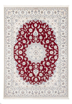 Tapis persan - Nain - Premium - 200 x 150 cm - rouge