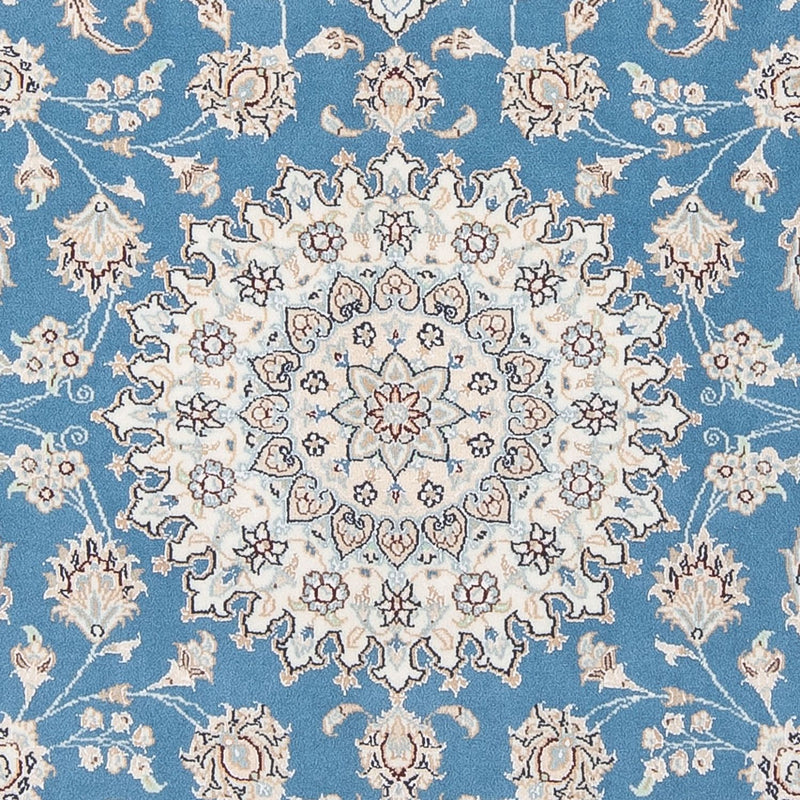Tapis persan - Nain - Premium - 206 x 147 cm - bleu