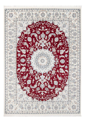 Tapis persan - Nain - Premium - 200 x 146 cm - rouge