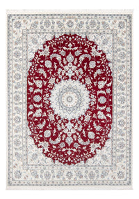 Tapis persan - Nain - Premium - 200 x 146 cm - rouge