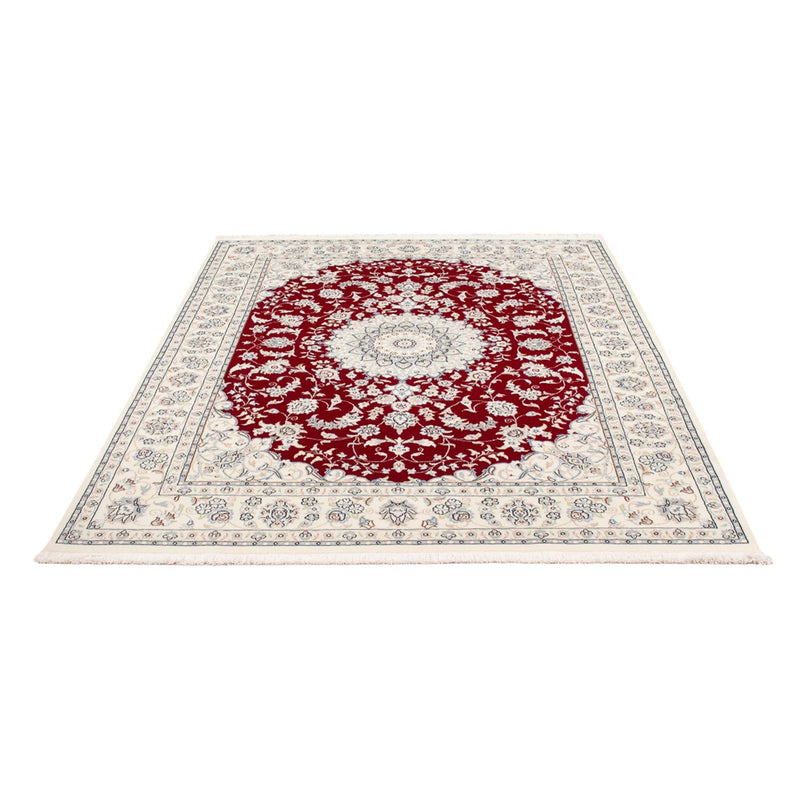 Tapis persan - Nain - Premium - 200 x 146 cm - rouge