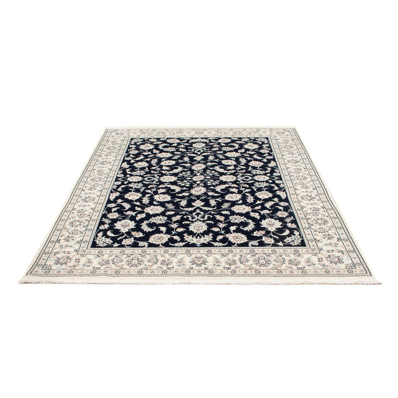 Tapis persan - Nain - Premium - 200 x 147 cm - bleu foncé