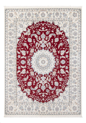 Tapis persan - Nain - Premium - 205 x 148 cm - rouge