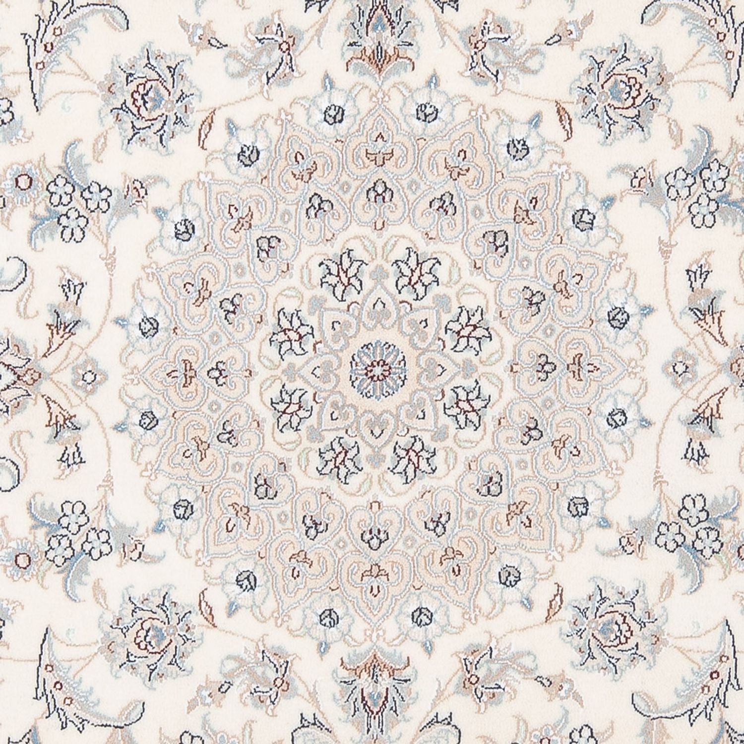 Tapis persan - Nain - Premium - 208 x 148 cm - crème