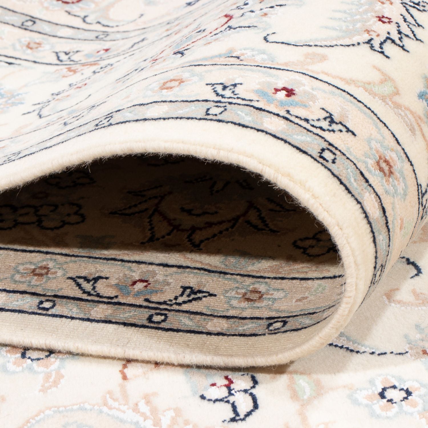 Tapis persan - Nain - Premium - 208 x 148 cm - crème