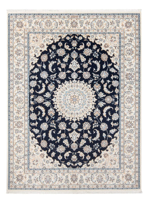 Tapis persan - Nain - Premium - 202 x 151 cm - bleu foncé