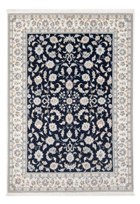 Tapis persan - Nain - Premium - 205 x 148 cm - bleu foncé