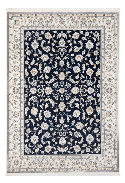 Tapis de Nain - 6La Tapis 148x205cm - Tapis persan - bleu foncé