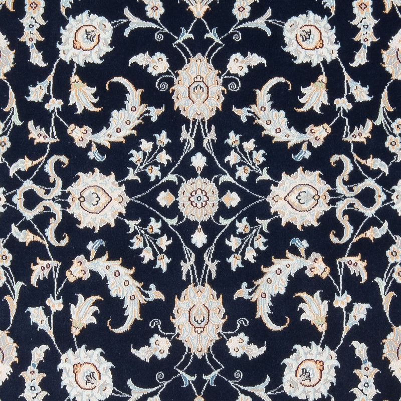Tapis persan - Nain - Premium - 205 x 148 cm - bleu foncé